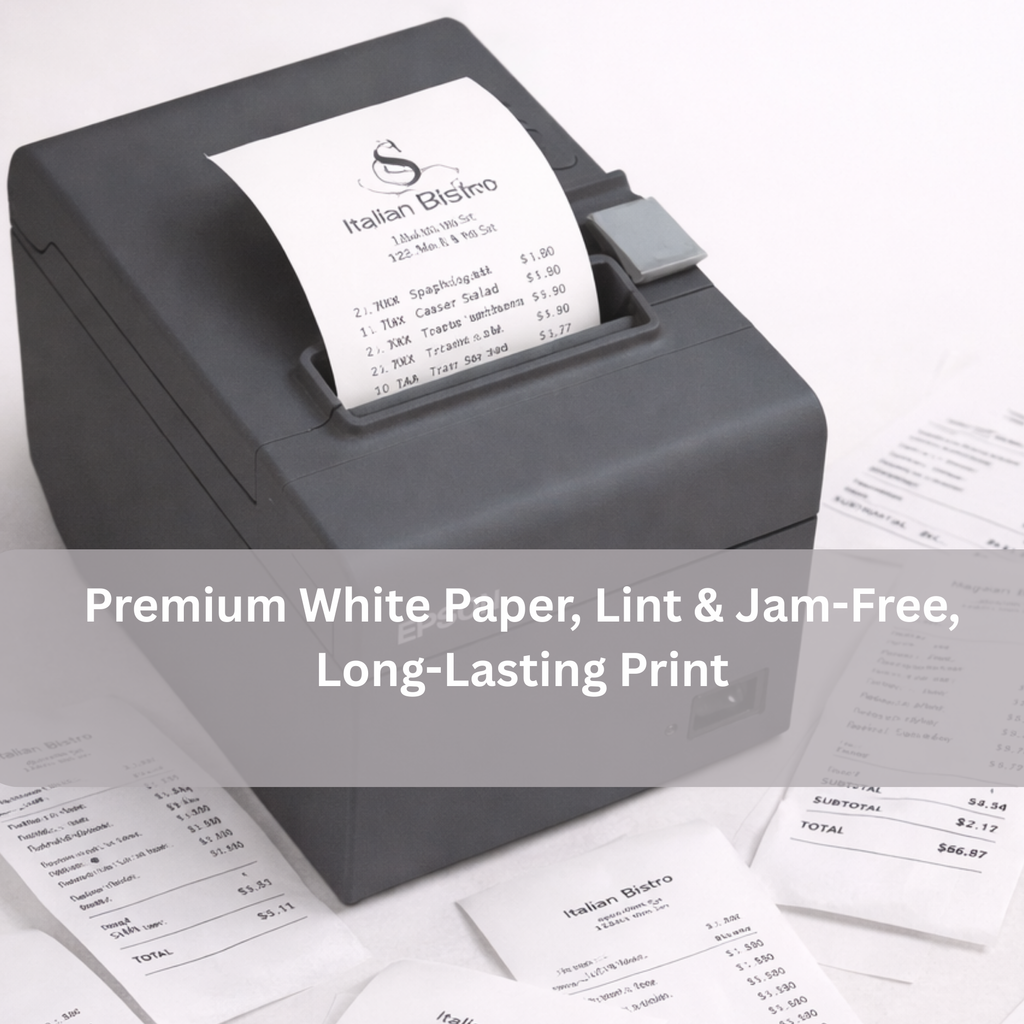 Premium Thermal Paper Rolls for POS receipt printer